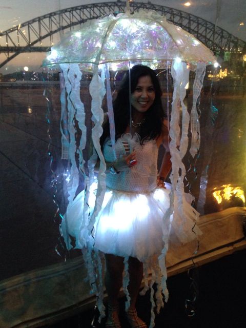 Jellyfish Girl's Halloween Costume Idea